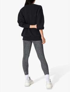 Sweaty Betty Flatter Me Jacquard Gym Leggings in Animal Print